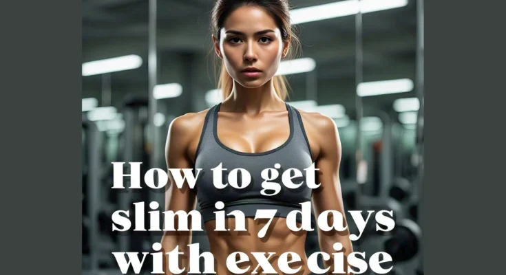 How to Get Slim in 7 Days with Exercise: